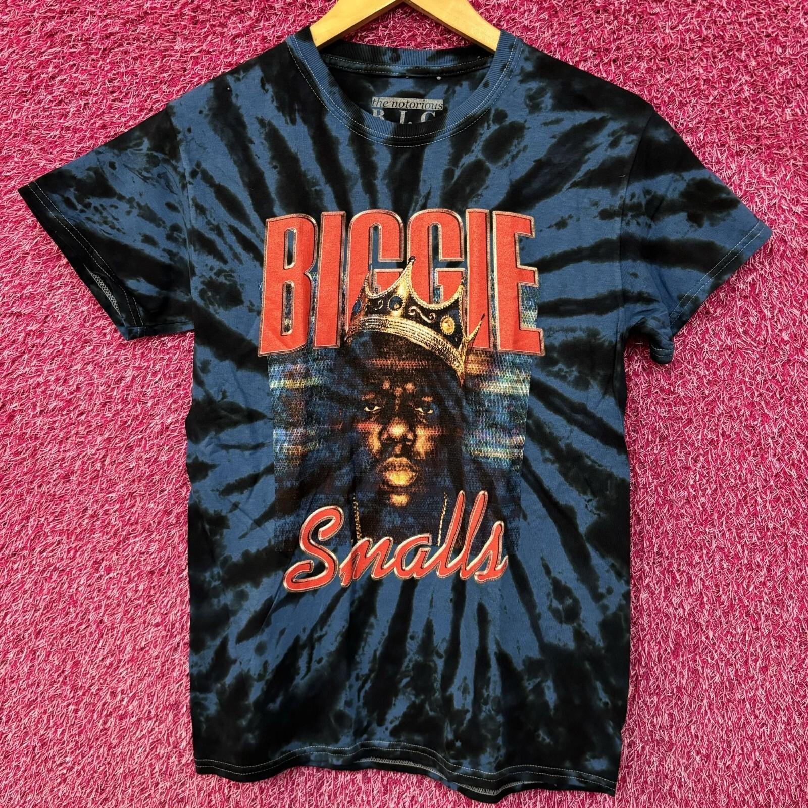 Biggie Smalls King of New York tiedye Rap Tee size small M