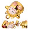 12Pcs Fortune Cat Bells Cartoon Lucky Cat Pet Copper Bells Gift Pendant DIY Small Bell Gift Crafts Phone Key Bag Chain Accessory