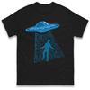 Lustiges Alien Entführung Ufo T-Shirt Top