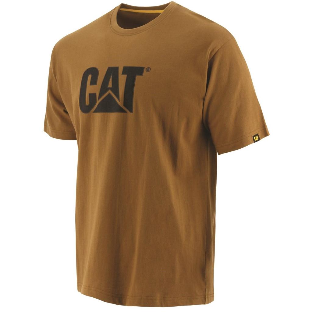 Caterpillar Tricou cu logo-ul mărcii comerciale pentru bărbați