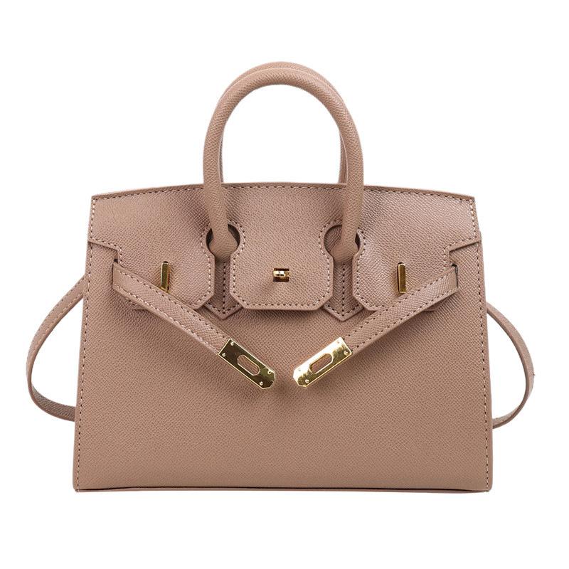 Kelly Bag Feeling New Handbag Bag Fashion Lock Platinum Bag Shoulder Crossbody Women's Bag Fashion
