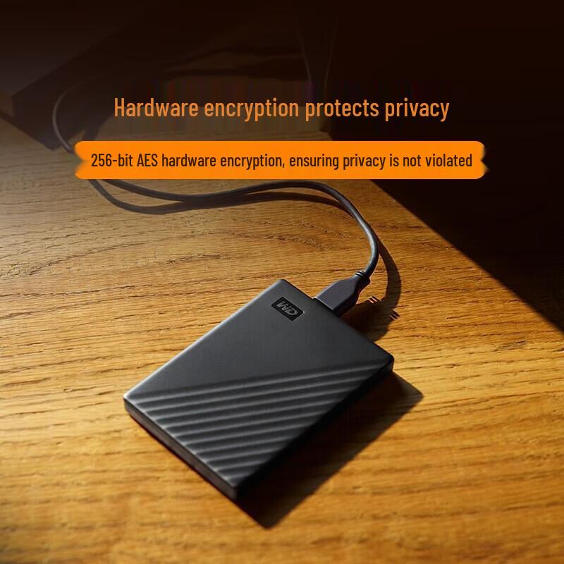 WD My Passport Encrypted Portable External Hard Drive