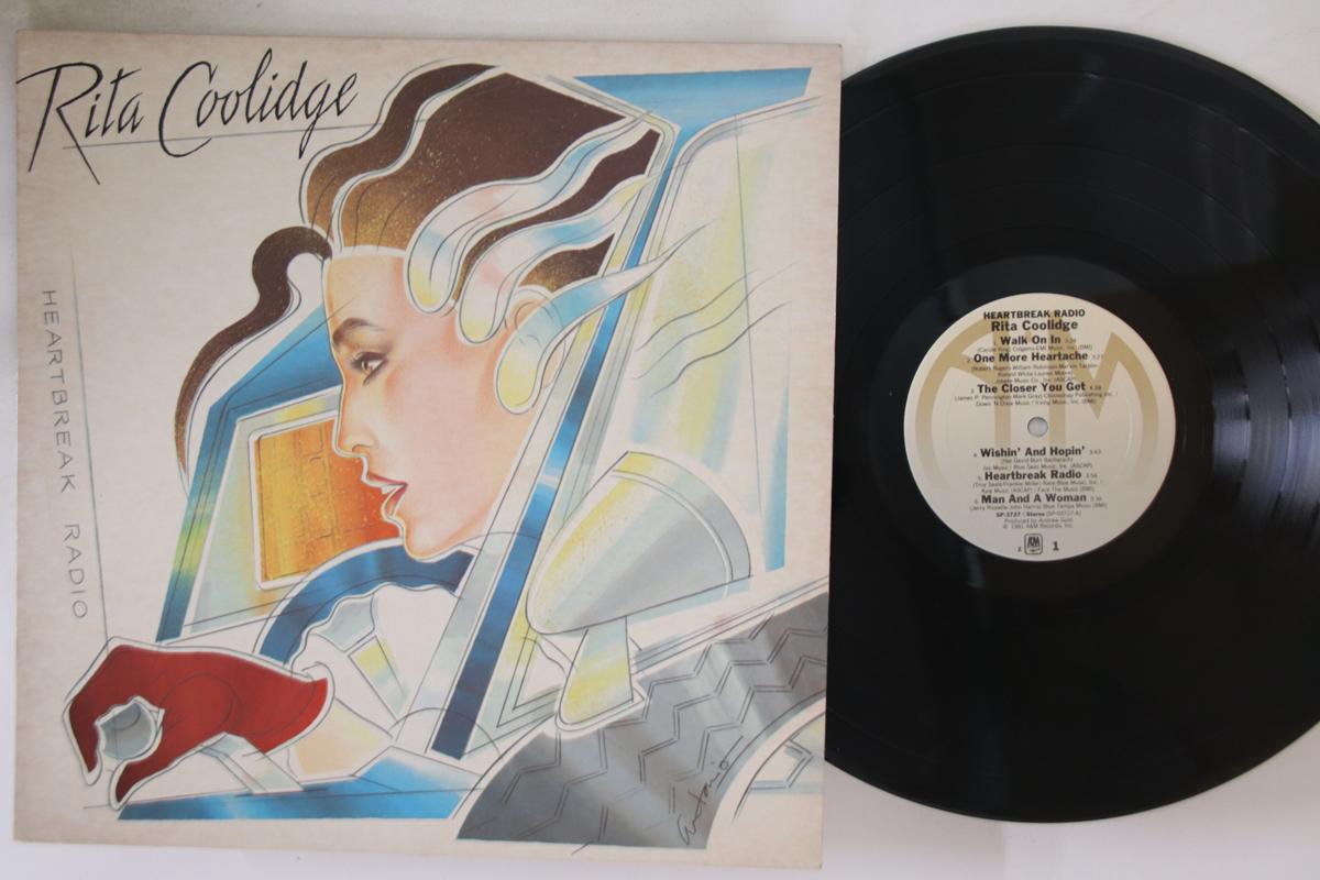 

LP Record RITA COOLIDGE - Heartbreak Radio SP3727 A&M RECORDS 1981 US Rock Used