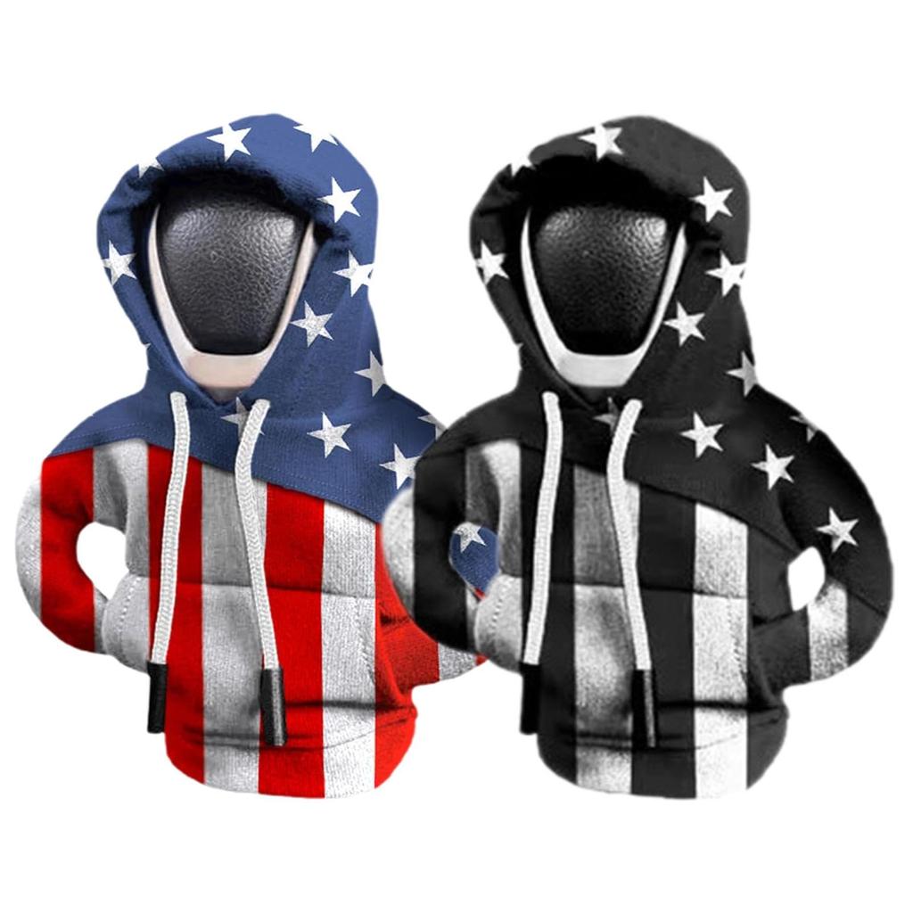 Shift Knob Cover,american Flag Gear Shift Hoodie,shift Knob Hoodie for Car,car Shift Knob Shirt