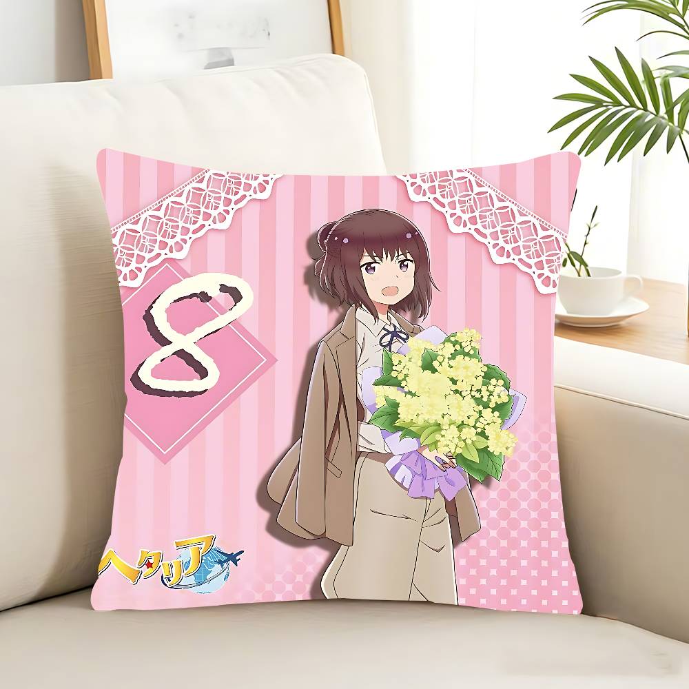 Povlak na polštář Hetalia World Stars, snímatelný a pratelný povlak na polštář – měkký len pro všechny roční období
