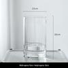 Elegant Transparent Glass Vase for Home Décor – Large Straight Tube Design for Floral Arrangements