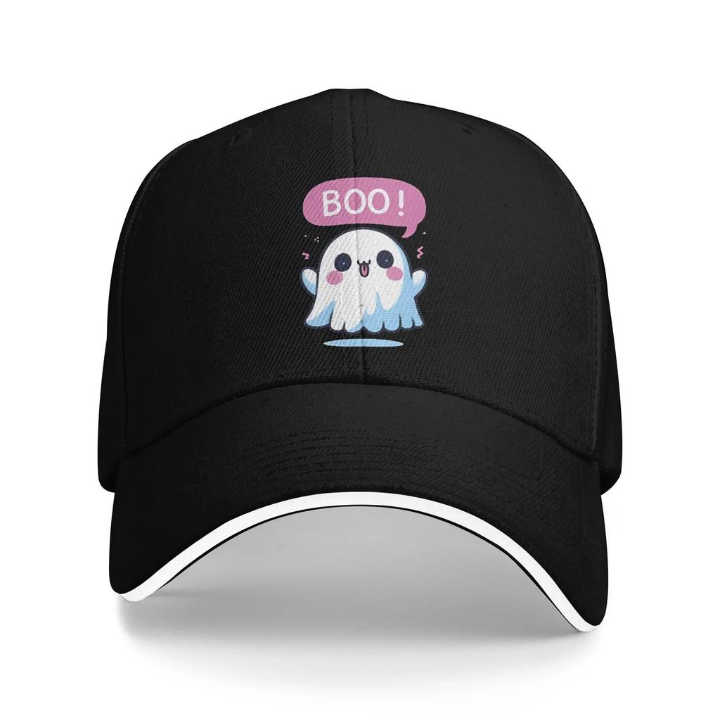 Ghost Of Disapproval Casual Baseball Cap Summer Cartoon Trucker Hat High Quality Kpop Rock Hip Hop Hats Female Male Funny Caps