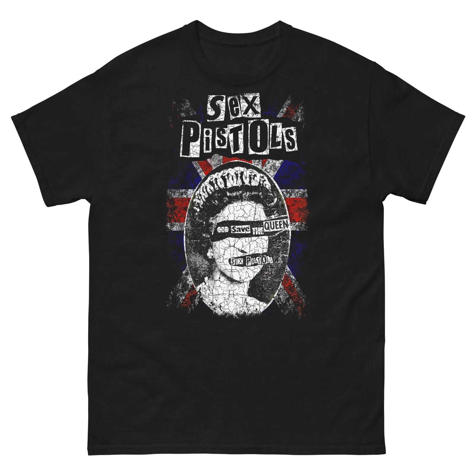 VINTAGE ROCK BAND SEX PISTOLS RARE PUNK ROCK Unisex classic tee 3XL