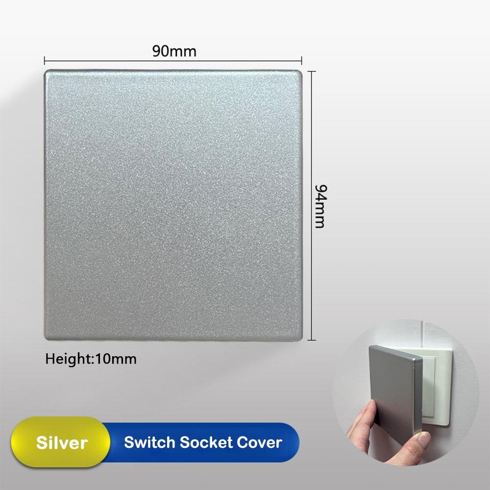 Home Hardware ABS Switch Cover Ultra-thin 86 Type Blank Panel Cover Panel Decor Cover