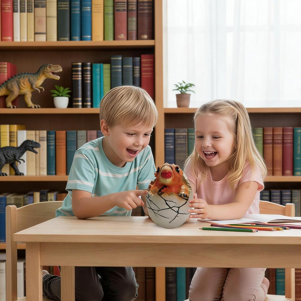 Dinosaur Egg Toys Fidget Decoration Collectibles Dragon Easter Eggs For Adults Kids Girls Home Easter Party Indoor Birthday Desk