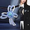Yang Mi Same Brooch Femininity Elegant Anti-light Corsage Suit Fixed Pin Buckle Clothing Accessories Collar Pin