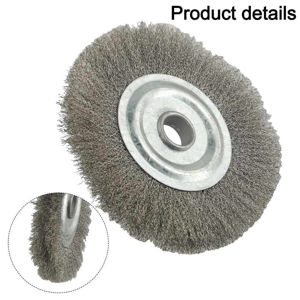 Superior Quality Stainless Steel Wire Wheel Brush 5 Inch for Bench Grinder
