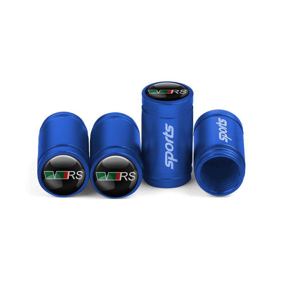 uwhxm4 Tire Valve Caps Decorative Tyre Wheel Stem Air Valve Cover for Skoda Octavia Rapid Fabia Superb Kodiaq Scala Karop Kamiq Citigo