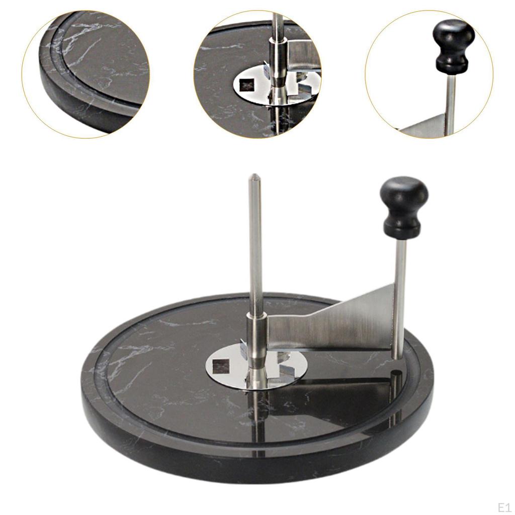 Round Cheese Cutting Board Versatile Plane Portable Slicing