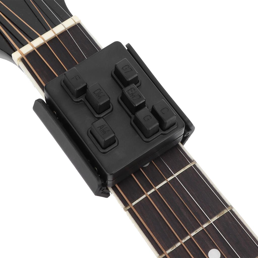 Chord Trainer Guitar Ukulele Button Auxiliary Playing Tool Clipon Stringed Instrument Parts