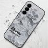 Custodia morbida con motivo floreale ad olio per Samsung S24 S23 S22 Ultra S21 S20 FE A55 A54 A35 A34 S25 S26 con cinturino Lanyard Protezione lente antiurto Cover per telefono