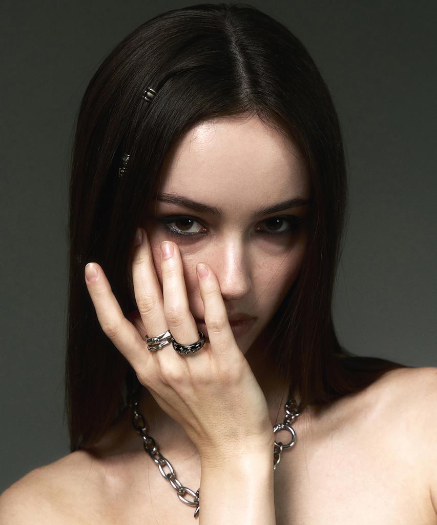 Sentiments No.676 [Black] Ring