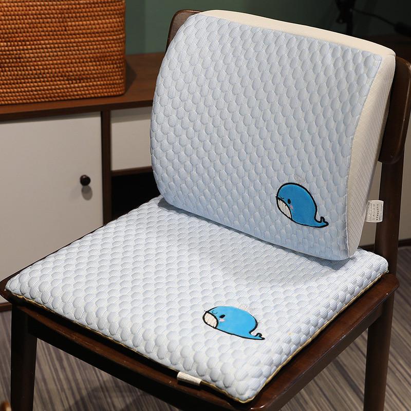 Cooling Ice Princess Seat Plush Toy Cushion Memory Foam Office Gift Girl Doll