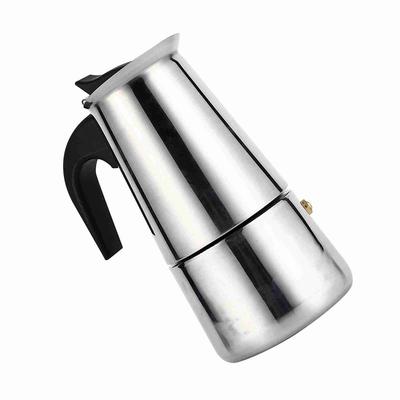 300ml Moka Pot Stainless Steel Espresso Maker Latte Maker Percolator  Cafe Brewing