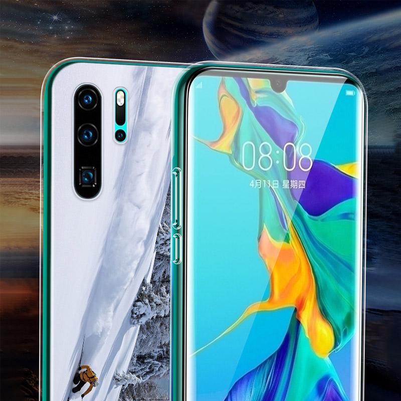 Skidåkning Snö Snowboard Silikonskydd För Honor 30 30S 30i 9 10 9A 9C 9S 9N 10i 10X 9X Lite Pro 5G Fodral