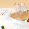 Yicang Transparent Plastic Measuring Cups, 1000ml (10-Pack)