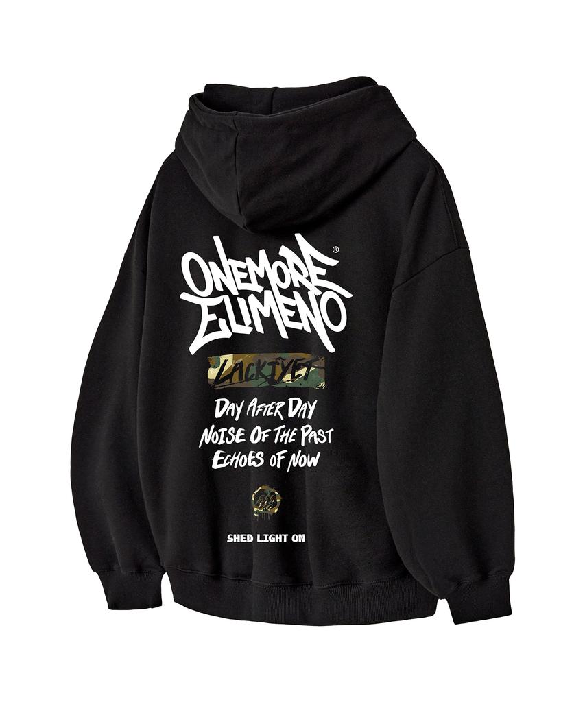 [Set] El Rock Eye Halftone Hoodie 2-Piece Package