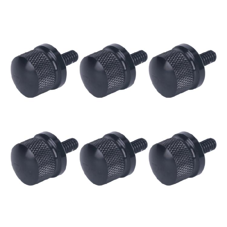 Seat Mounting Bolt Set for Motorcycles, 6 Mm Metal Knurled Screw for Seat Service and Routine Upkeep Work Daily