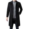 Autumn and Winter New Fashion Casual Medium and Long Coat Middle-aged Dad Wear