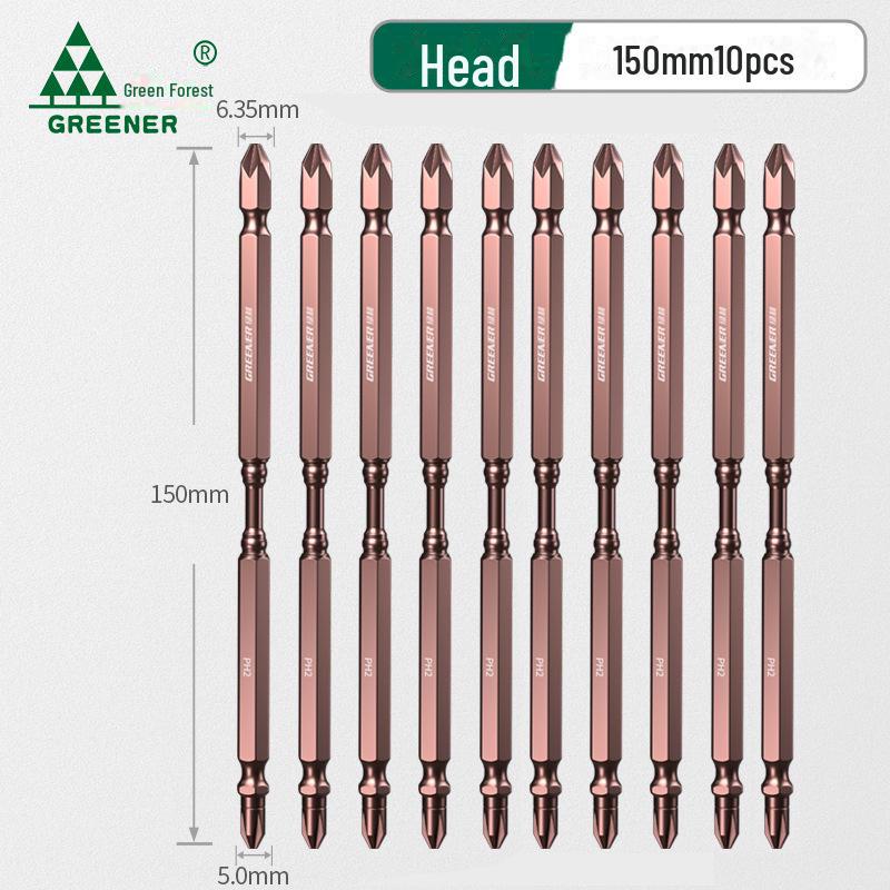 Green Forest Strong Magnetic Cross Head Electric Screwdriver Set
