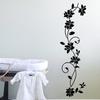 Autocolante de perete cu viță de vie florală, combinație simplă, autocolante pentru baie, autoadezive, impermeabile, autocolante pentru decorarea casei