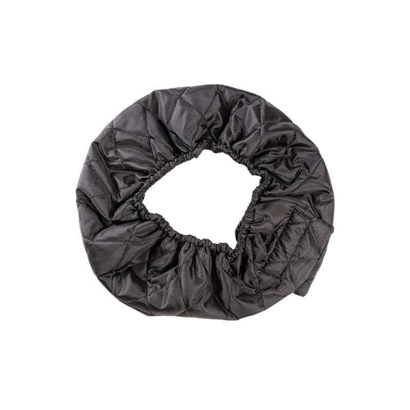 Barber Thickened Double-layer Bonnet Waterproof Hair Cap for Adults Heat-insulating Hair Bonnets Cap