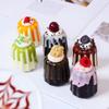 1PC Artificial Fruit Cake Cookies Fake Food Decoration Photography Pro Food Simulation Cake Model Tea Table Decoration