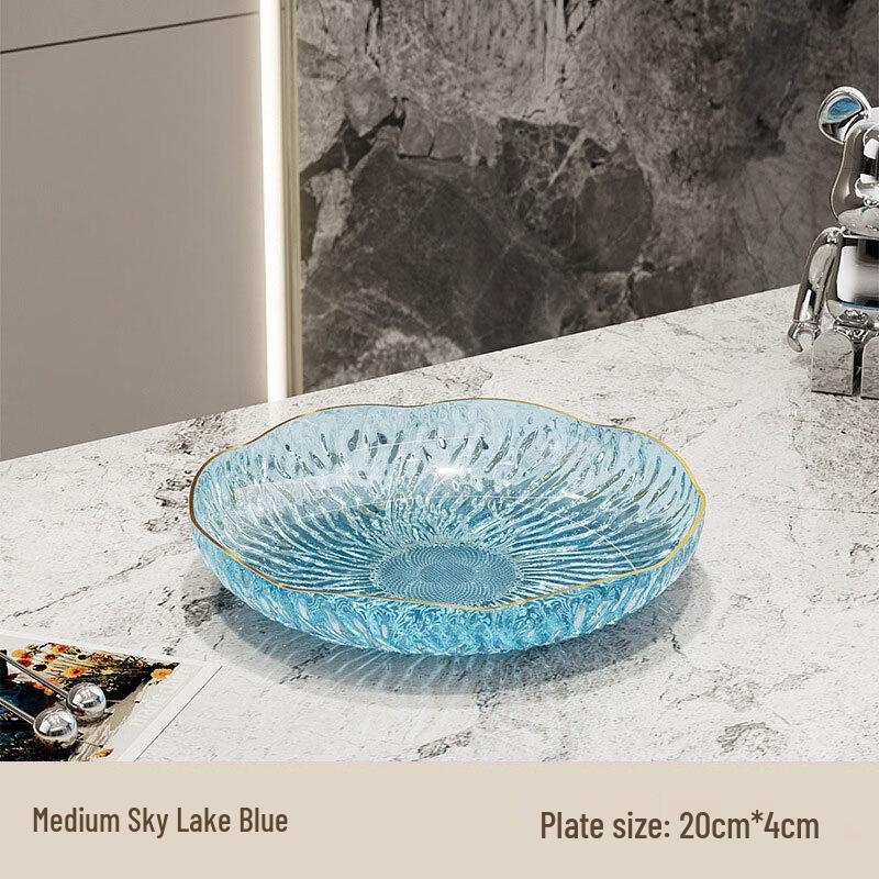 Deouxingguang PET Plastic Petal Fruit Plate