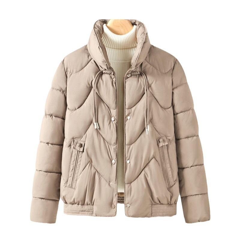 Winter down cotton jacket thickened padded jacket 2025 new women's autumn and winter cotton jacket