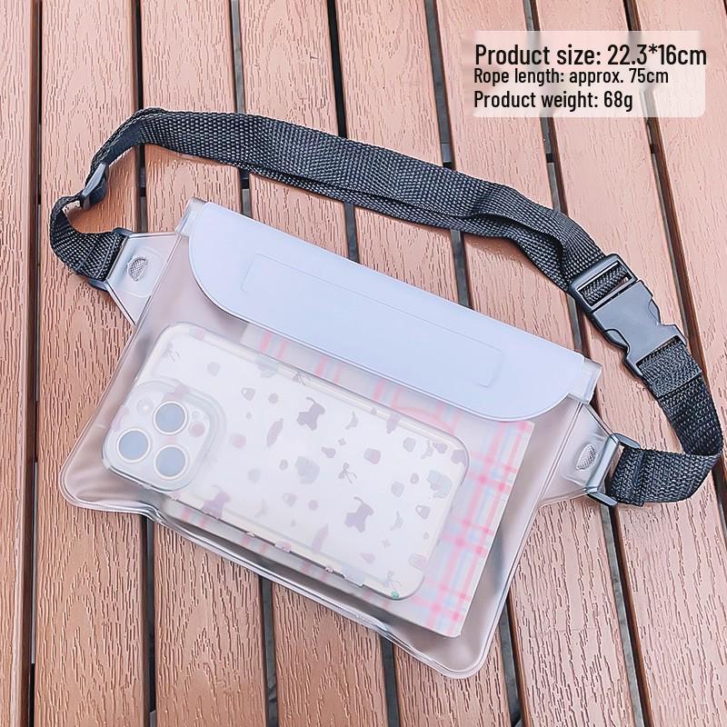 Waterproof HD Clear Mobile Phone Case: Touch-Screen, Airbag Protection for Swimming, Hot Springs, and Rafting