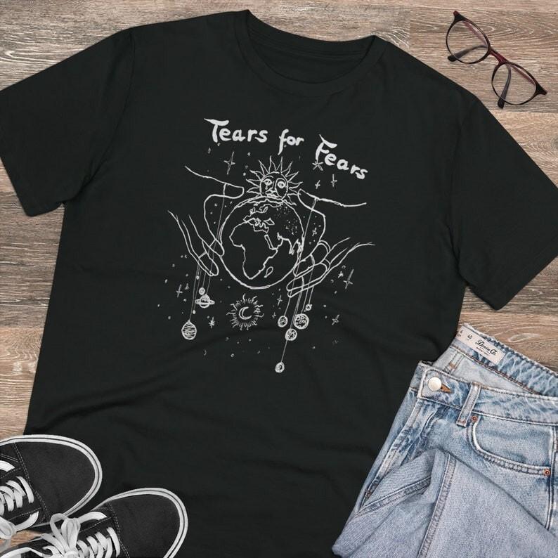 Tears For Fears Rule The World unisex Black Tee Unisex T-Shirt XXXL