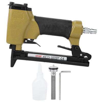 Pneumatic Gun 1010F Mini Air Stapler Nailer 4?7kgfsquare Meters for Woodworking Interior Trim