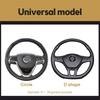 Universal Car Steering Wheel Cover Little Monster Styling Decor Steering Wheel Elastic Covers for Men Women Winter Plush Warm