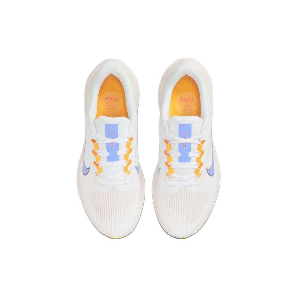 Nike Air Winflo 9 Premium Back In A Wink Women Sneakers White Barely-Green University-Gold DR8802-100