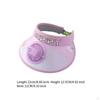 Cooling Fan Hat 3 Speeds Sun Visor for Children Beach Girls Traveling Kids