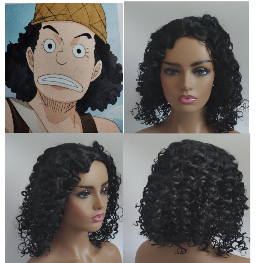 Usopp Cosplay Wig - One Piece Anime Halloween Party Costume