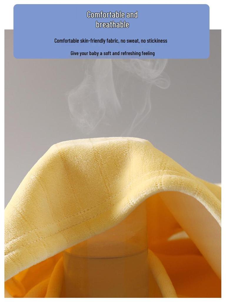 Dětská teplá spodní prádla sada s fleecovou podšívkou a kalhotami s vysokým pasem na ochranu bříška pro kojence, batolata, chlapce a dívky - Útulné podzimní/zimní domácí oblečení