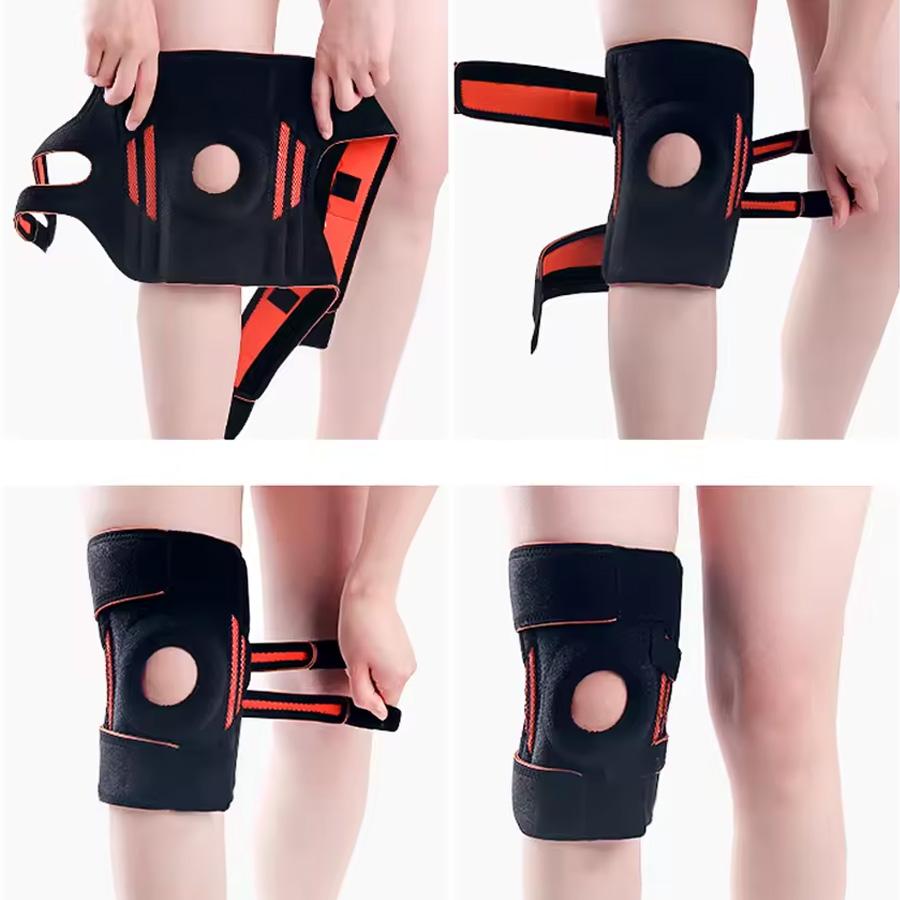 Adjustable Patellar Hinge Knee Brace For Men & Women, Ideal For Meniscus Injury Recovery, Durable Support For Joint Pain Relief