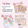 3D Miniature Scenery Stickers: Perfect for Children's Journals, Quiet Books, and Storage Scenes