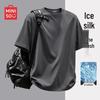Herren Eisseide Kurzarm T-Shirt