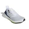 Adidas UltraBoost 21 Kryształowa Biel Unisex Trampki Białe jak chmura Słoneczny żółty FY0371