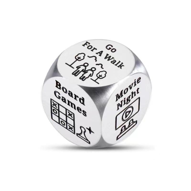 Dice Party Favor Halloween Boo Košík Položky Date Night Nápady Herní kostky dárky pro páry Svatební zásnubní dárky Hry do ložnice na herní večer