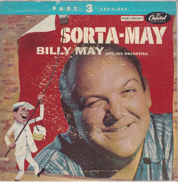 

7inch Record BILLY MAY HIS ORCHESTRA SortaMay Part 3 EAP3562 Capitol Records 1955 UK Jazz Used