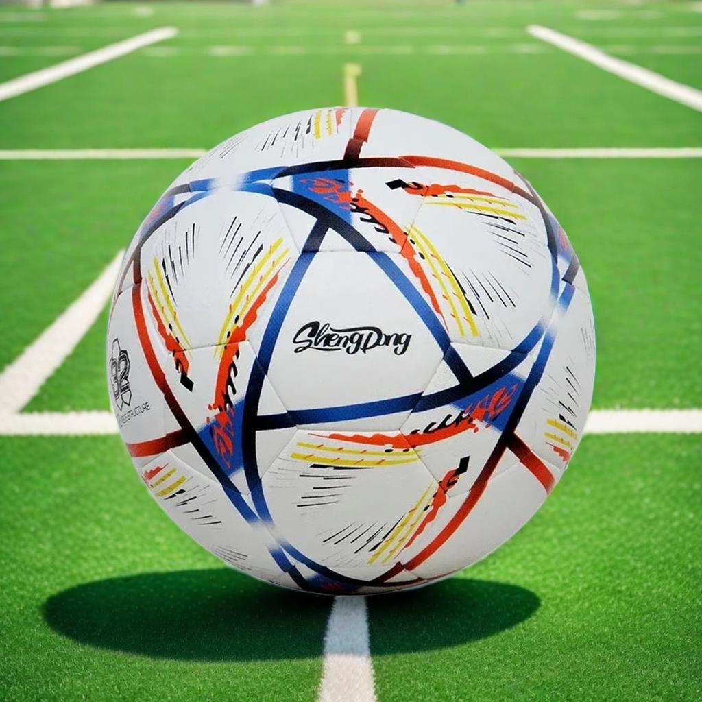 Football High Quality Soccer Balls Official Size 5 PU Material Seamless Goal Team Outdoor Match Game Training Ballon