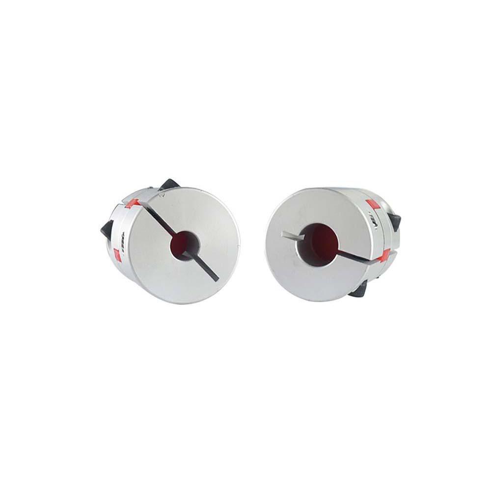 XB CNC Aluminum Alloy Plum Blossom Split-Jaw Clamping Elastic Motor Lead Screw Coupling D40L50